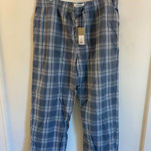 Goodfellow & Co Pajama bottom, XL, Dusty Blue